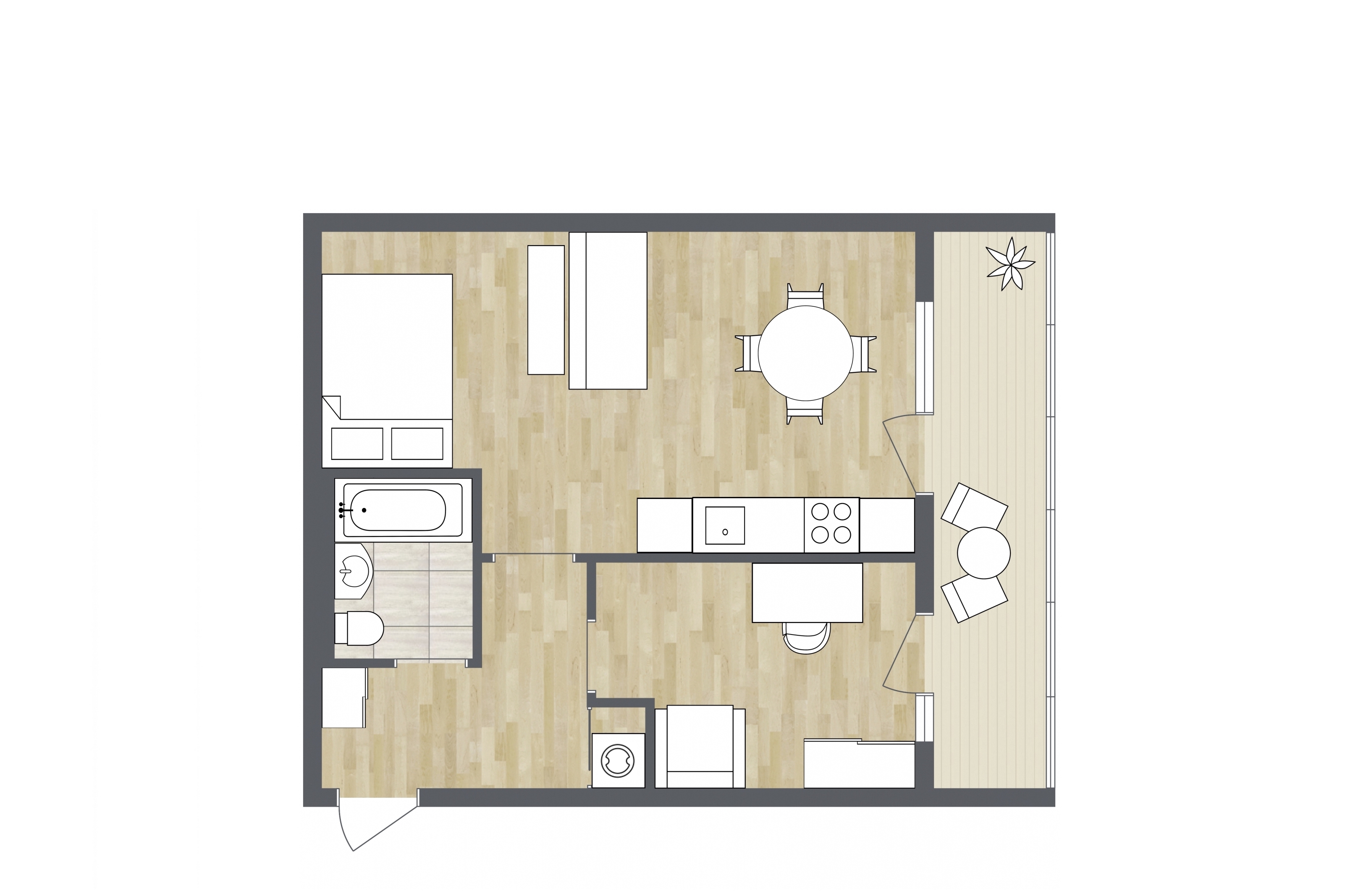 apartment at Stadiono, Vilnius, photo 2