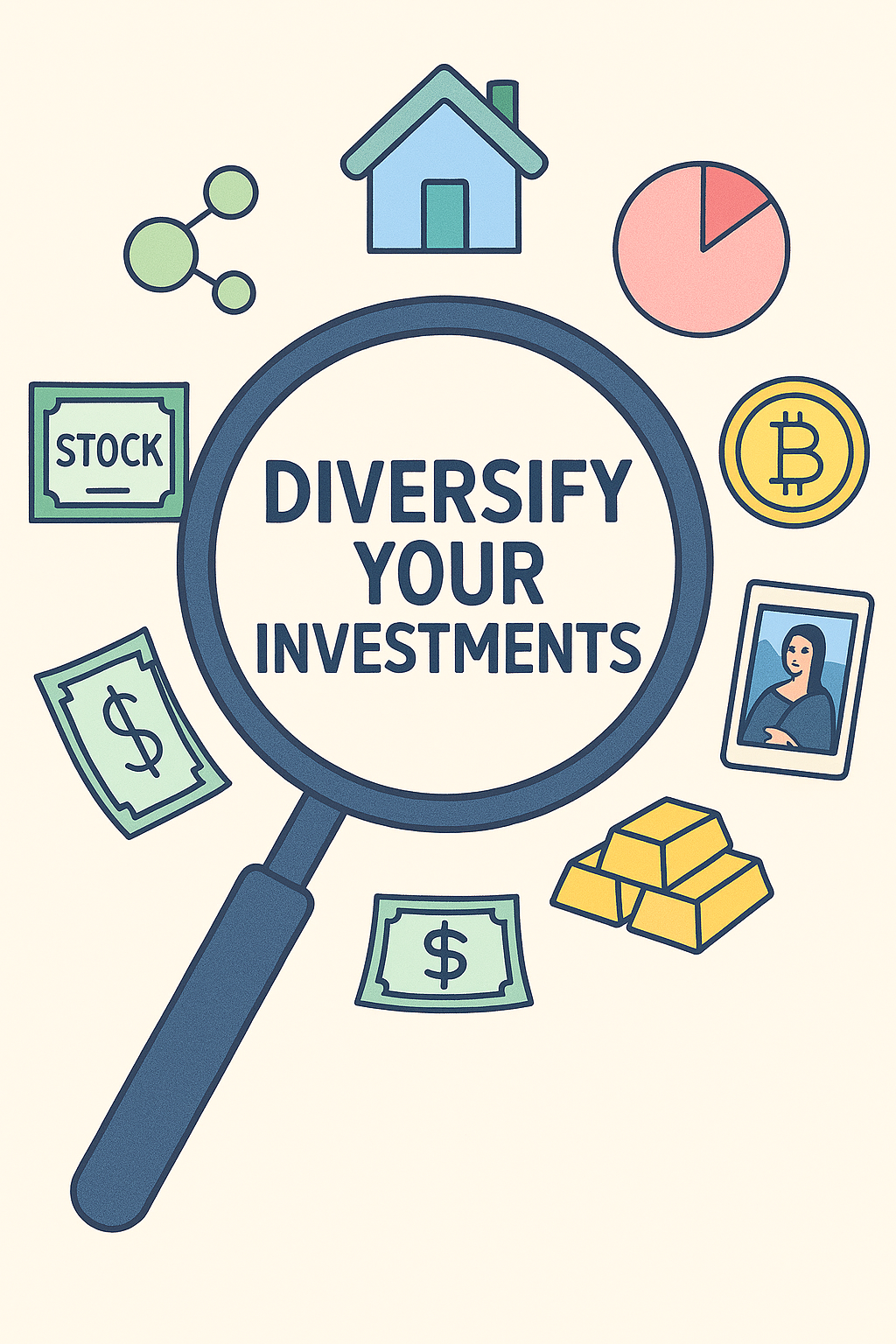 Ką reiškia diversifikuoti savo investicijas?